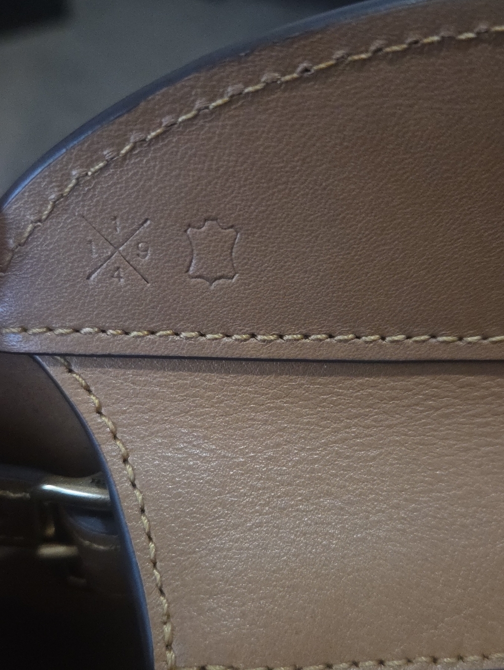 Coach Empire 28 Honey Brown Leather Satchel - Picture 8 of 9
